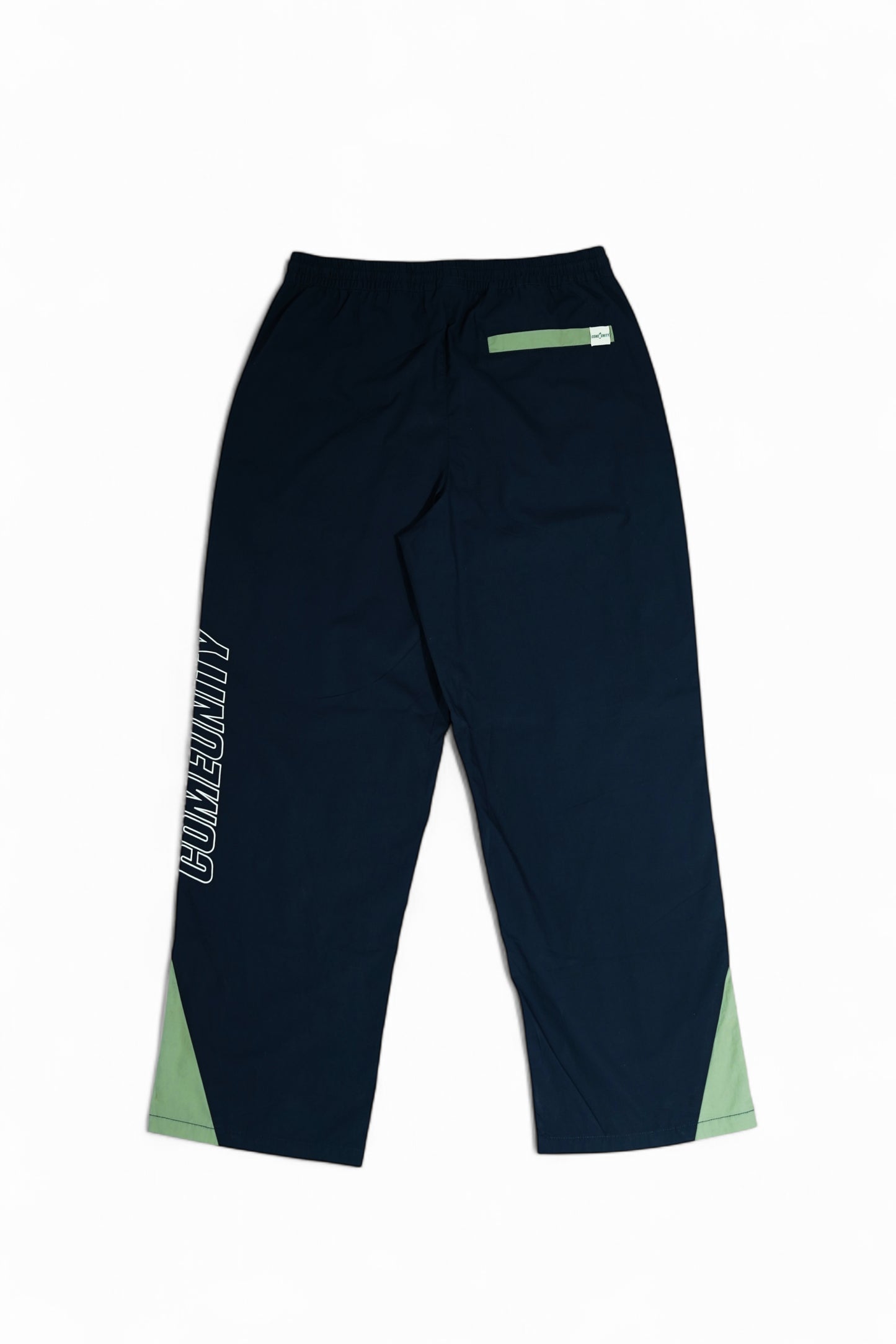 NAVY BLUE RETRO TRACK PANTS