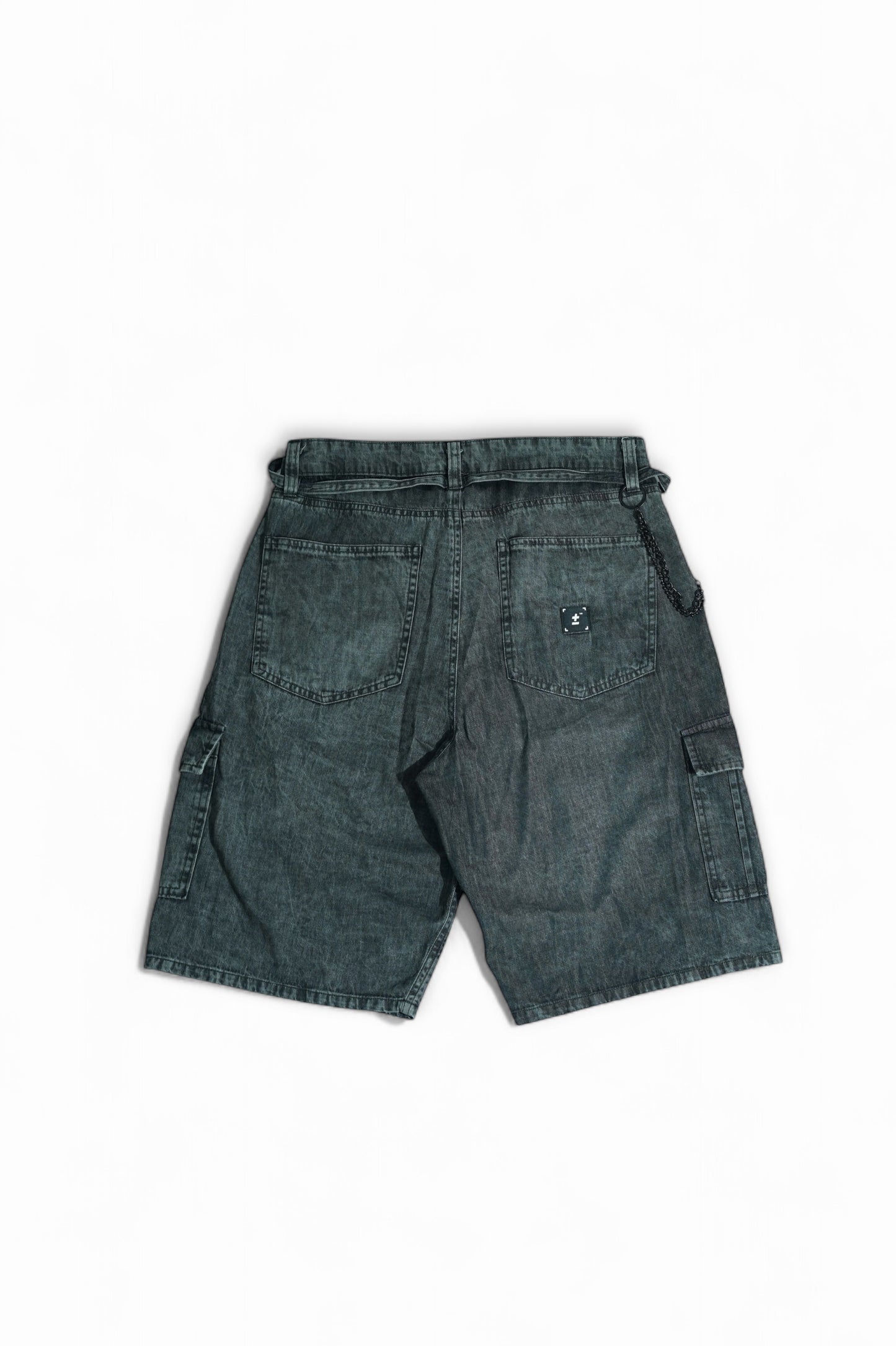 Washed Denim Jorts COMEUNITY