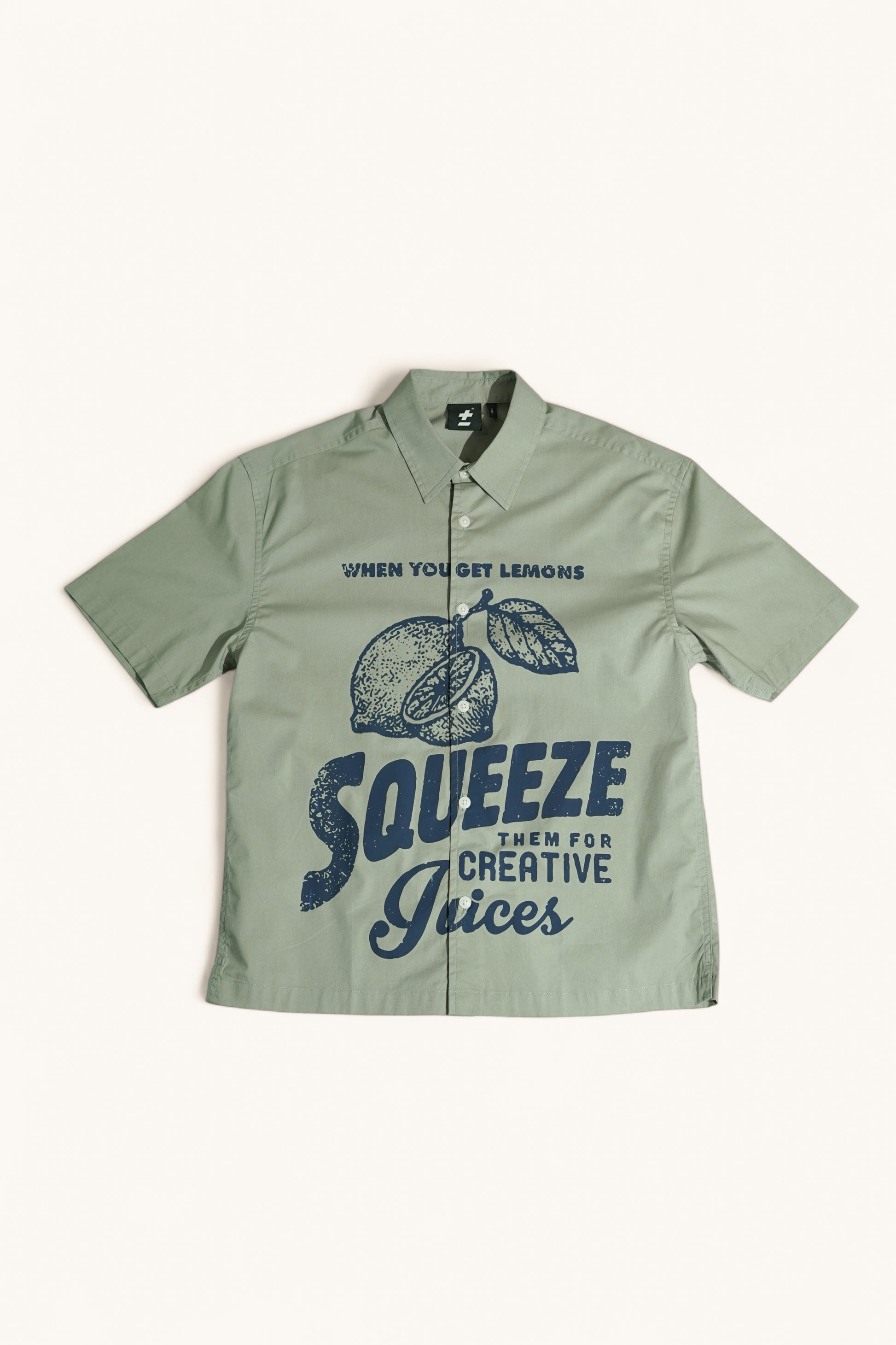 COMEUNITY BRAND Lemonade Green Shirt Image