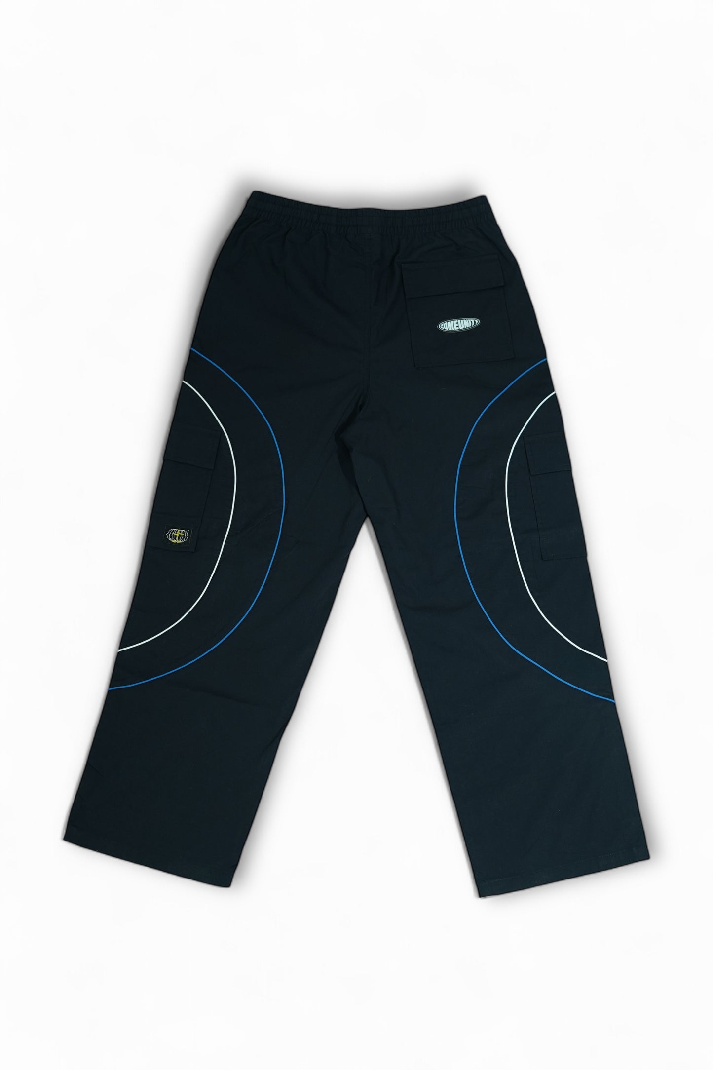 BLACK RIPSTOP PIPING CARGO