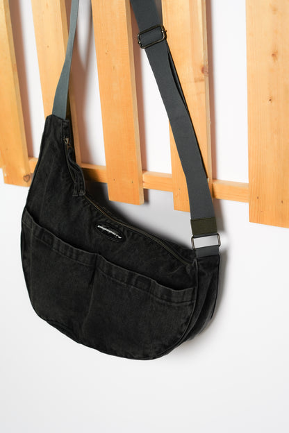 COMEUNITY India Black Denim Bag