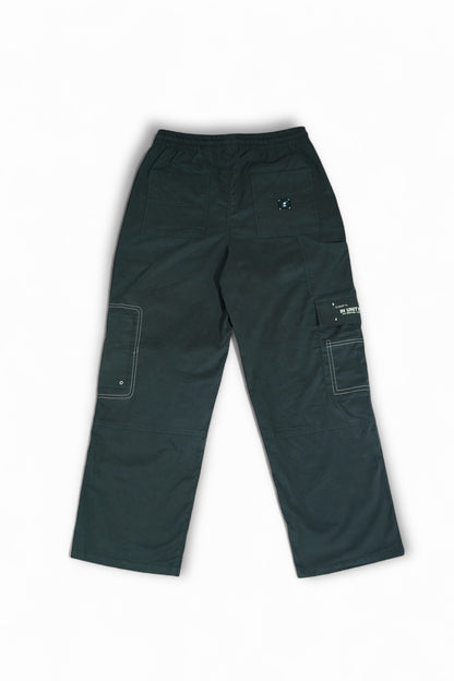 GREY CARGO PANTS