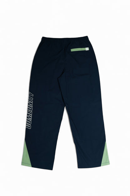 NAVY BLUE RETRO TRACK PANTS